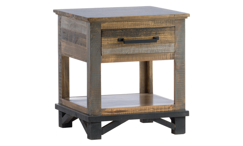Loft Brown End Table